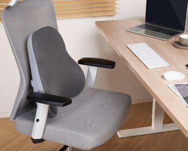 Ергономічна подушка для попереку OfficePro LP600G Gray