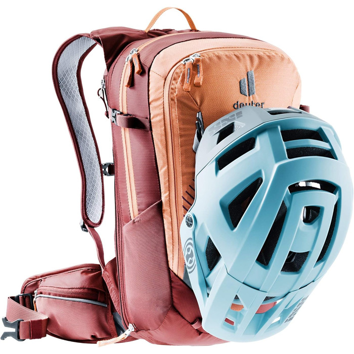 Жіночий велосипедний рюкзак Deuter Compact EXP 12 SL, 12 л, сієнна-червоний, для спорту і подорожей