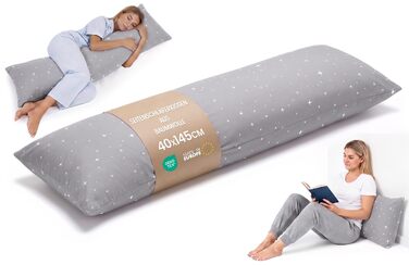 Подушка для вагітних Totsy Baby бокова 40x145 см, подушка для сну, Oeko-Tex, Галактика