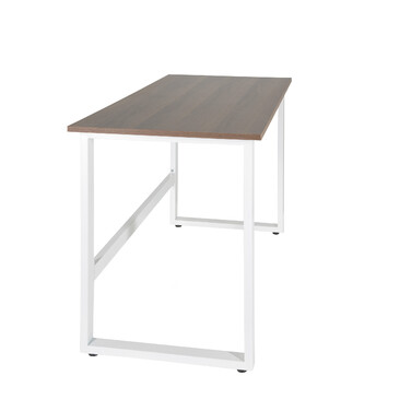 Письмовий стіл / Комп'ютерний стіл WORKSPACE LIGHT I 120 x 60 см, горіх / білий, hjh OFFICE