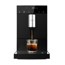 Кавомашина автоматична Cecotec Cremmaet Compact Steam: 19 бар, 1350 Вт, з капучинатором, термоблок, 1.1 л, для зерен