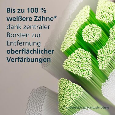 Смінні насадки для електричної зубної щітки Philips Sonicare W2 Optimal White, чорні, 8 шт, HX6068/88