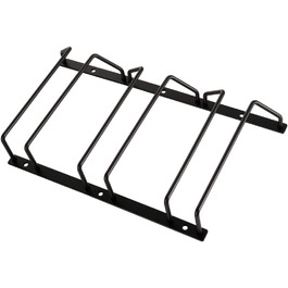 Тримач для келихів Dianoo ‎18x32,4x5 см 3 ряди чорний