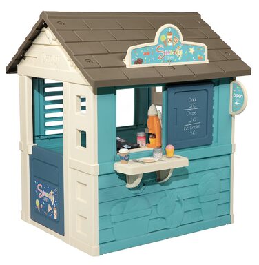 Дитячий будиночок Smoby Sweety Corner для дівчаток з аксесуарами, для вулиці та в приміщенні, з 2 років