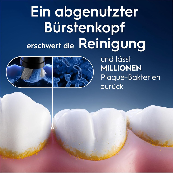 Смінні насадки для електричної зубної щітки Oral-B iO Ultimative Reinigung, чорні, 10 шт.