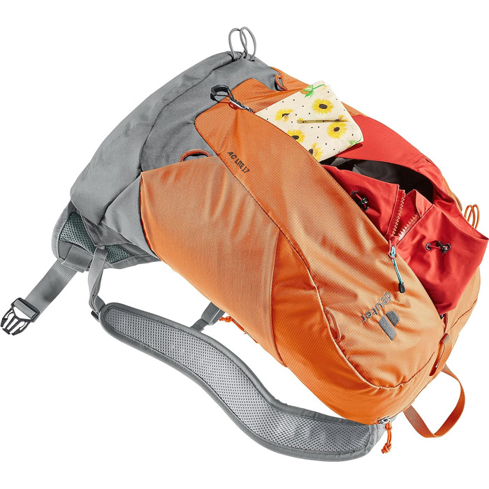 Рюкзак для туризму Deuter AC Lite 17, каштаново-бірюзовий