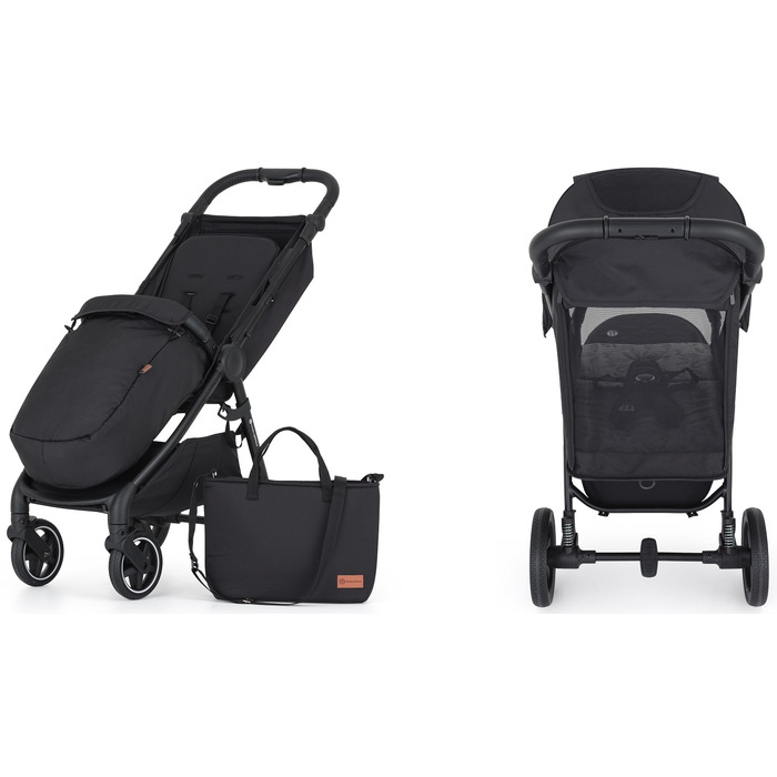 Дитячий прогулянковий візок Petite&Mars Royal 3 BLACK Limited Tattoo