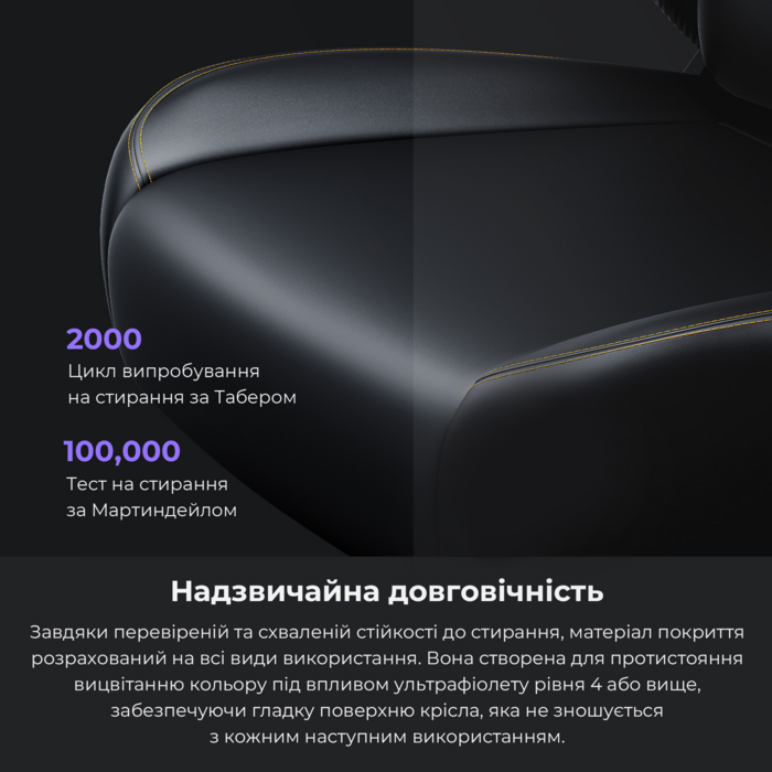 Крісло ігрове Anda Seat Kaiser 4 Cyber Green PVC Size XL