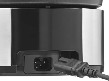 WMF Küchenminis 220 Вт: Міні-пароварка з контейнером для ланчу, компактний, Cromargan® матовий (Пароварка та Hot Pot)