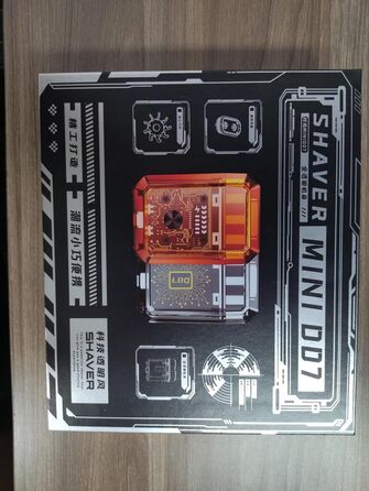 Електрична бритва для гоління голови чоловіча 9D Skull Shaver, водонепроникна IPX7, LCD-дисплей, 6-в-1 з тримером для носа, Type-C зарядка