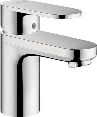 Змішувач для ванної кімнати Hansgrohe Vernis Blend без зливу, хром, висота виливу 70 мм, економія води EcoSmart