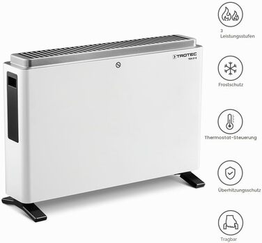 Електричний конвектор Trotec TCH 18 E, обігрівач приміщень