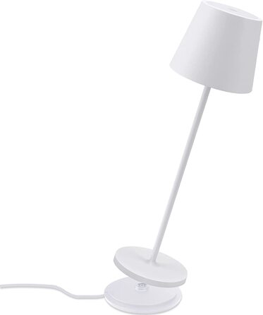 LED настільна лампа K-Bright з димуванням, акумуляторна | Внутрішнє та зовнішнє використання | Тепле світло | USB зарядка | 1 шт.