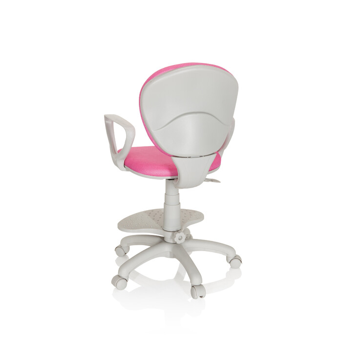 Дитячий стілець / дитячий письмовий стілець KID COLOUR G1 тканина рожевий hjh OFFICE