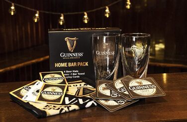 Подарунковий набір Guinness Bar – Оригінальний ірландський набір для справжніх поціновувачів