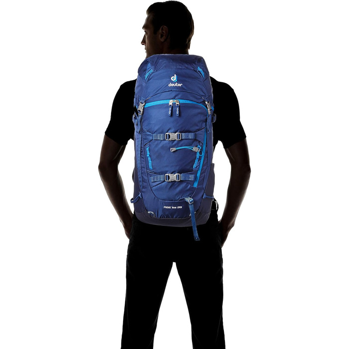 Унісекс туристичний рюкзак Deuter Rise Lite 28 л, сталь-синій, 66x26x20 см