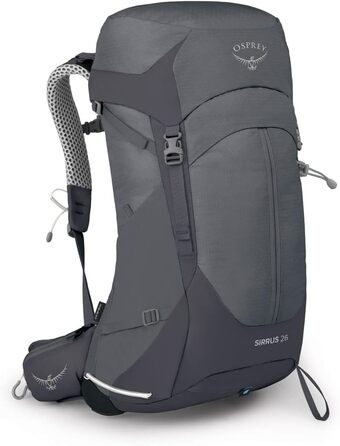 Жіночий туристичний рюкзак Osprey Sirrus 26 з вентиляцією, сірий Tunnel Vision