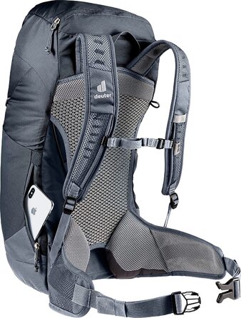 Рюкзак туристичний Deuter AC Lite 30 літрів, унісекс, чорний/графіт