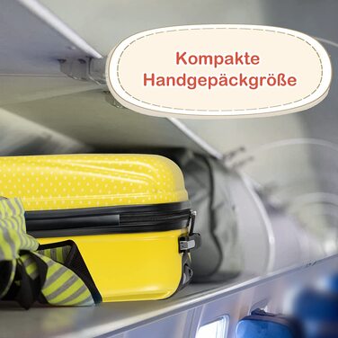 Набір дитячої валізи та рюкзака COSTWAY (Лев), комплект дорожнього багажу з твердого пластику для хлопчиків та дівчаток, 12
