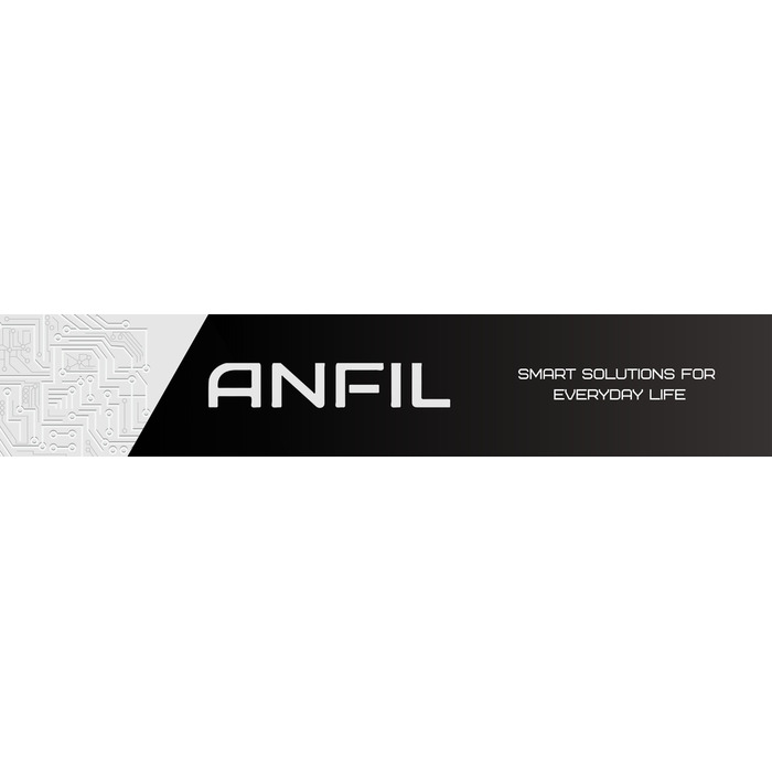 Електронна відеоняня Anfil, біла