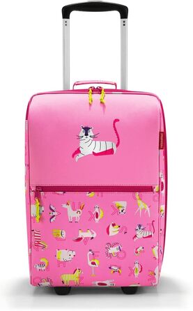 Дитяча валіза reisenthel trolley XS kids Abc Friends Pink, легка та практична