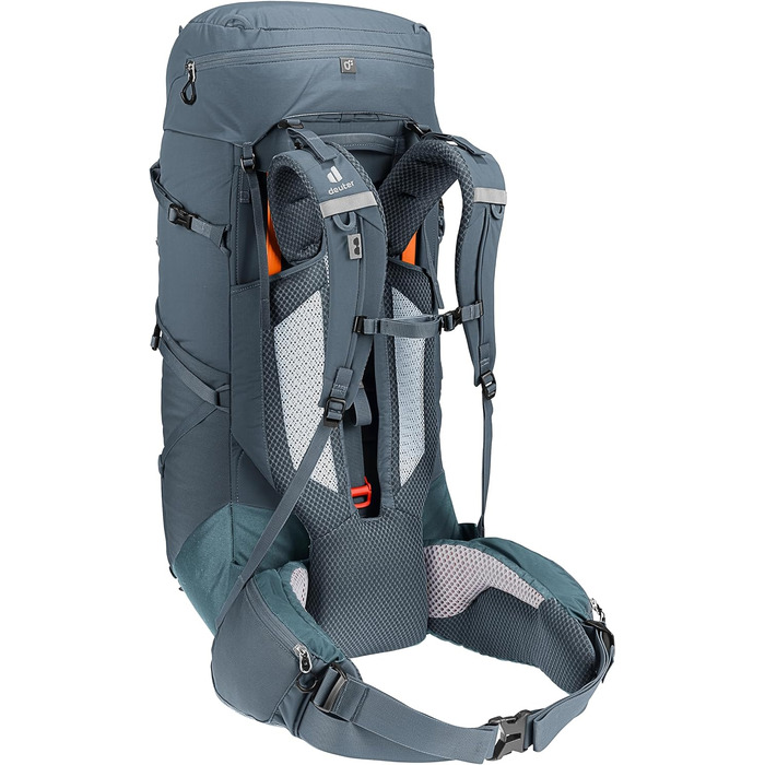 Туристичний рюкзак deuter Aircontact Core 50+10 л, графітовий, модель 2024, для трекінгу
