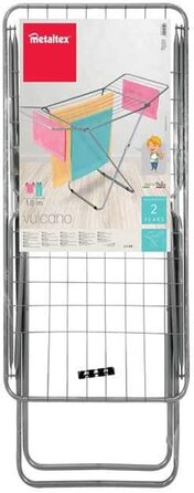 Сушарка для білизни Metaltex Vulcano, металева, розкладна, для дому