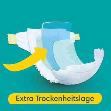 Підгузки Pampers Baby Dry розмір 7 (17+ кг), 50 шт, одноразові