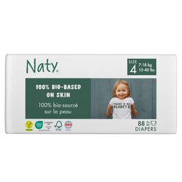 Дитячі підгузки Naty Baby для новонароджених, розмір 1 (2–5 кг), 100 шт