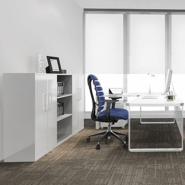 Офісне крісло / Поворотне крісло ERGO LINE II Тканина Синій HJH OFFICE
