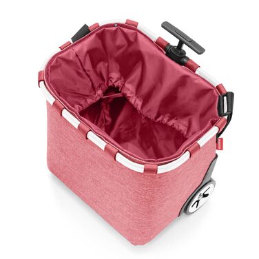 Сумка-візок reisenthel carrycruiser Twist Berry для покупок, алюмінієва рама, знімна сітчаста кишеня, водостійка