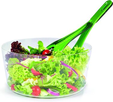 Сушарка для салату Zyliss Swift Dry 6 л, пластикова, зелена, з мискою, Aquavent технологія