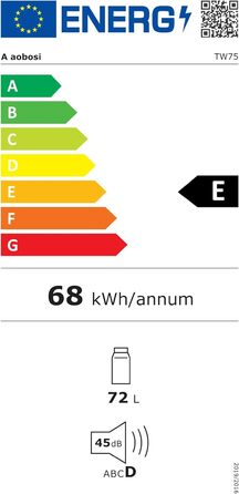Кемпінгова сумка-холодильник AAOBOSI 72L з WiFi, USB, 12/24/240V -20°C для авто, вантажівки, човна, кемпінгу