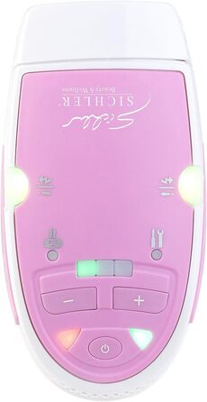 Епілятор Sichler Beauty IPL для видалення волосся, 5 режимів, насадка зі світлом, захисні окуляри