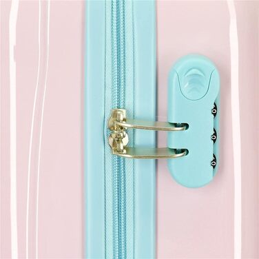 Валіза ручної поклажі Hello Kitty Wink, синій, 50x39x20 см, жорсткий пластик, 34 л, 1,8 кг, 4 колеса, кодовий замок