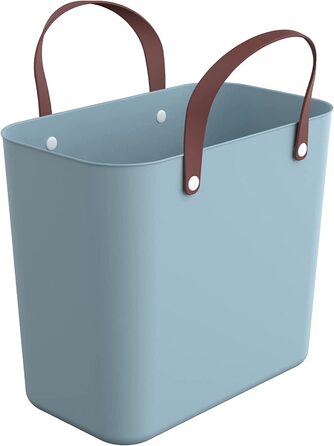 Кошик для покупок Rotho Albula 25л, бірюзовий, з переробленого пластику, 40x23,5x34 см