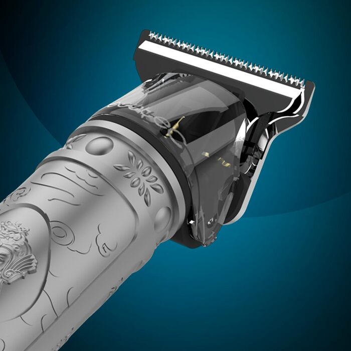 Тример для обличчя та тіла Cecotec PrecisionCare Samurai Profiling 6в1, сірий, з LED-дисплеєм