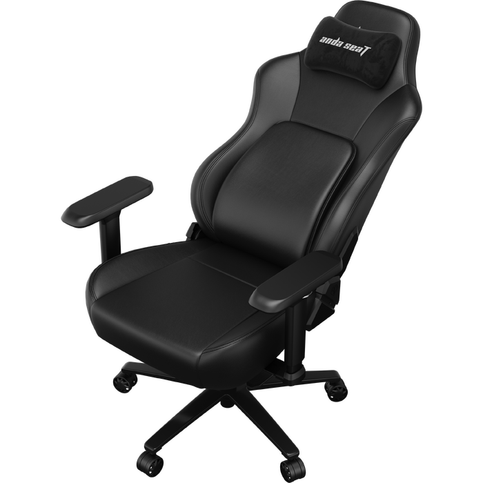 Крісло геймерське ігрове Anda Seat Phantom 4 Pro L до 100 кг Black (AD18YSDC-72-B-PV-B02)