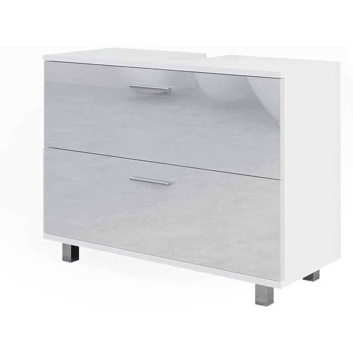 Тумба під умивальник Vicco Ilias, білий глянець, 80.2x60.8 см