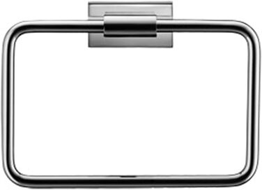 Кільце для рушника Duravit Karree, настінне, хром, 20x6 см
