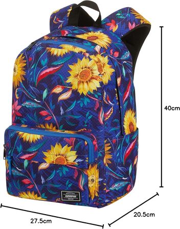 Рюкзак American Tourister Urban Groove унісекс, мультиколор, розмір універсальний, для міста, модель Sunflower