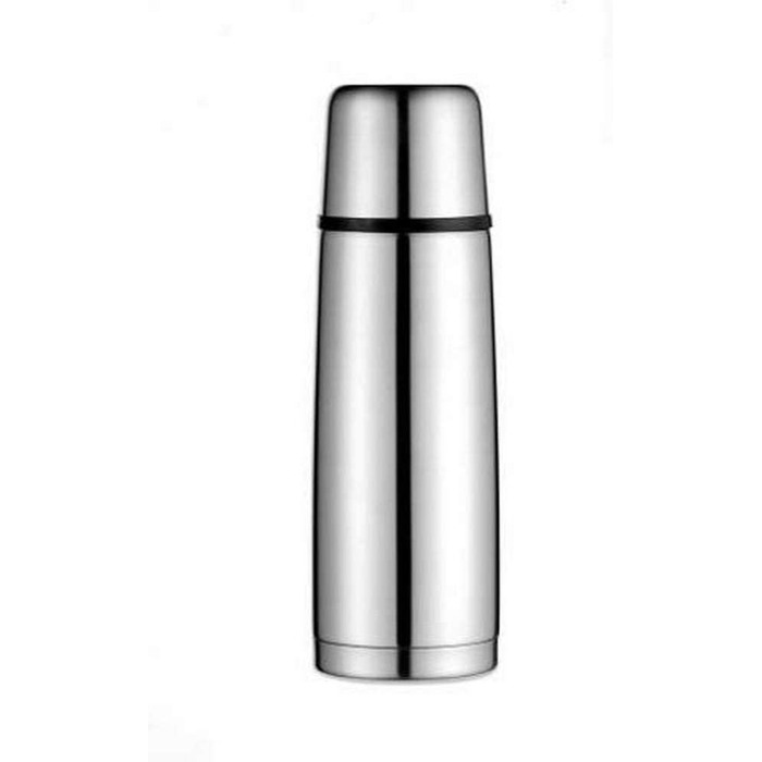 Термос alfi ISOTHERM PERFECT DV 750 мл з нержавіючої сталі з чашкою, герметичний, з кришкою, тримає тепло, не залишає відбитків, довговічний, можна мити в посудомийці, BPA-free