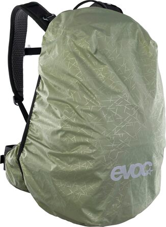 Рюкзак EVOC EXPLORER PRO 26л чорний – комфортний міський та туристичний рюкзак з системою вентиляції AIR FLOW CONTACT, гнучким поясом AIRO FLEX, відділенням для питної системи та дощовиком, преміум-якість