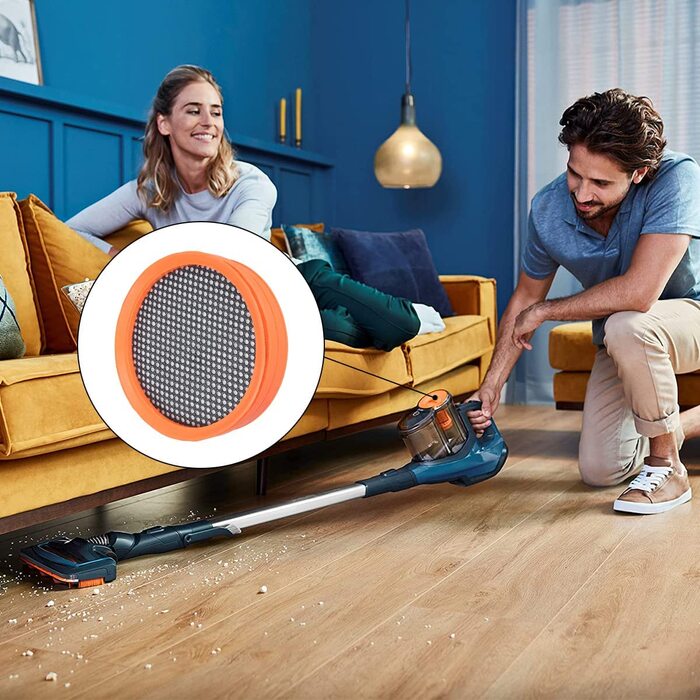 Набір з 4 фільтрів FC8009/01 для пилососів Philips SpeedPro і SpeedPro Aqua, змінний фільтр для акумуляторних пилососів Philips FC6721–FC6729