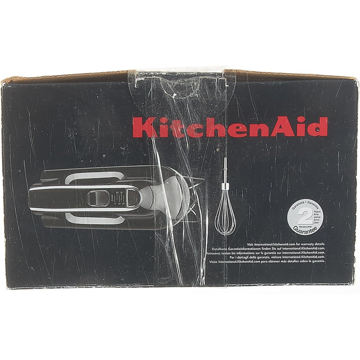 Ручний міксер KitchenAid Classic 5 швидкостей, чорний Onyx, 5KHM5110EOB