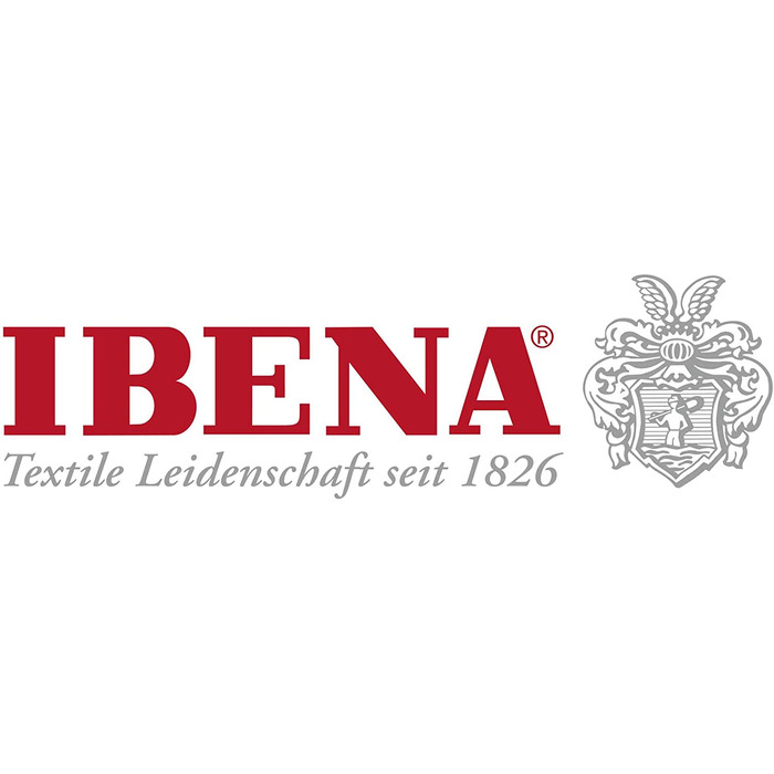 Покривало Ibena Nancy 140x210 см, світло-сіре, орнамент, сучасний дизайн, машинне прання