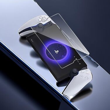 Захисне скло GIOPUEY для PlayStation Portal, 2 шт, прозоре, стійке до подряпин, олієвідштовхувальне, сумісне з чохлом