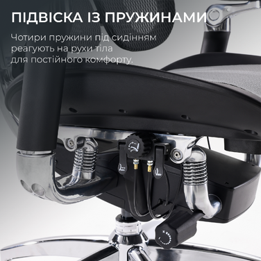 Крісло офісне Sihoo DORO S300 Mesh Dark Grey