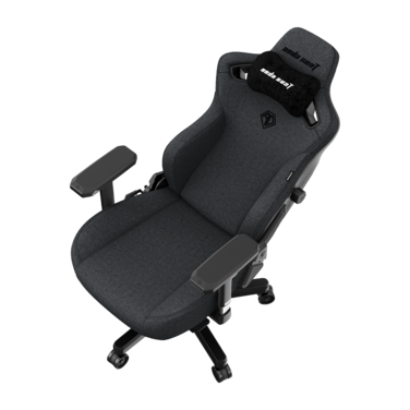 Крісло ігрове Anda Seat Kaiser 3 Dark Gray Fabric Size XL