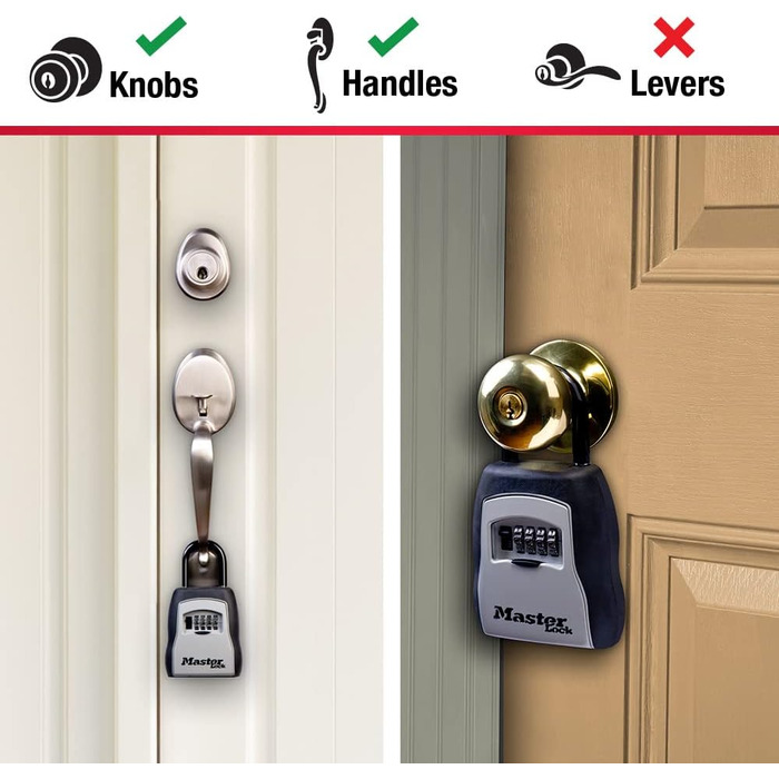 Сейф-бокс для ключів Master Lock 5415D Heavy Duty, цинковий, настінний (на 5 ключів)